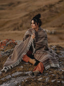 Plaid Laine Basque Chocolat WARO – plaid laine chocolat