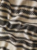 Plaid Laine Erik Noir de Velay WARO – finition laine qualité