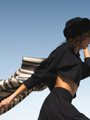 Plaid Laine Erik Noir de Velay WARO – plaid noir velay