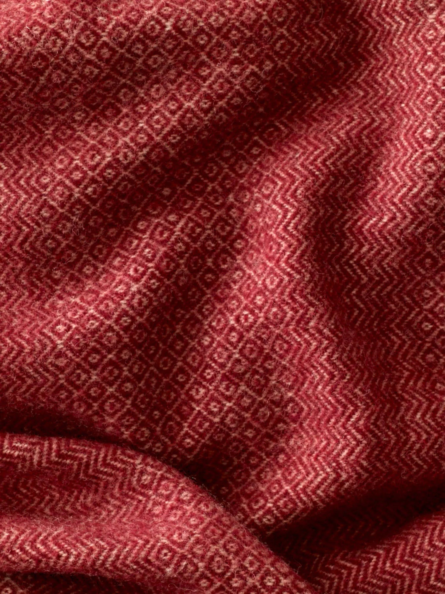 Plaid Wolle Faux Unis lackiert thumbnail 5