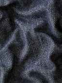 Plaid Laine Faux Unis Marine WARO – plaid laine marine