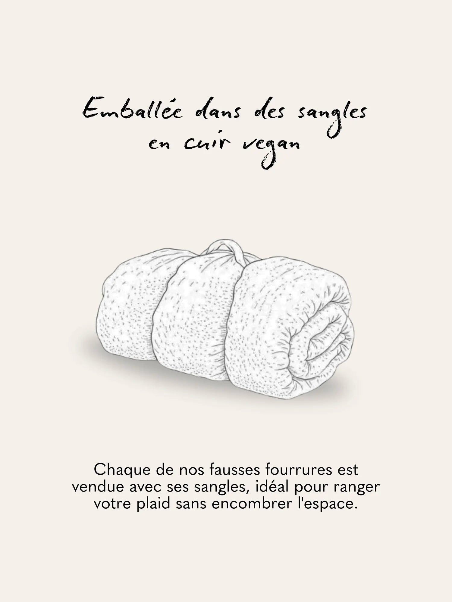 Plaid Fausse Fourrure Vague Prune thumbnail 7