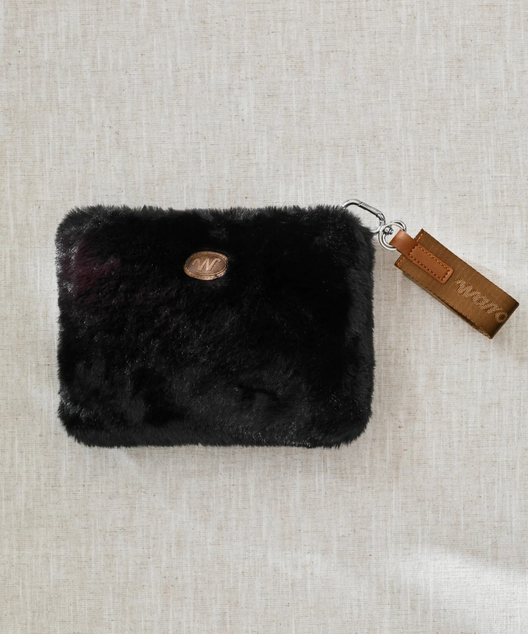 Black Zipped Pouch thumbnail 1