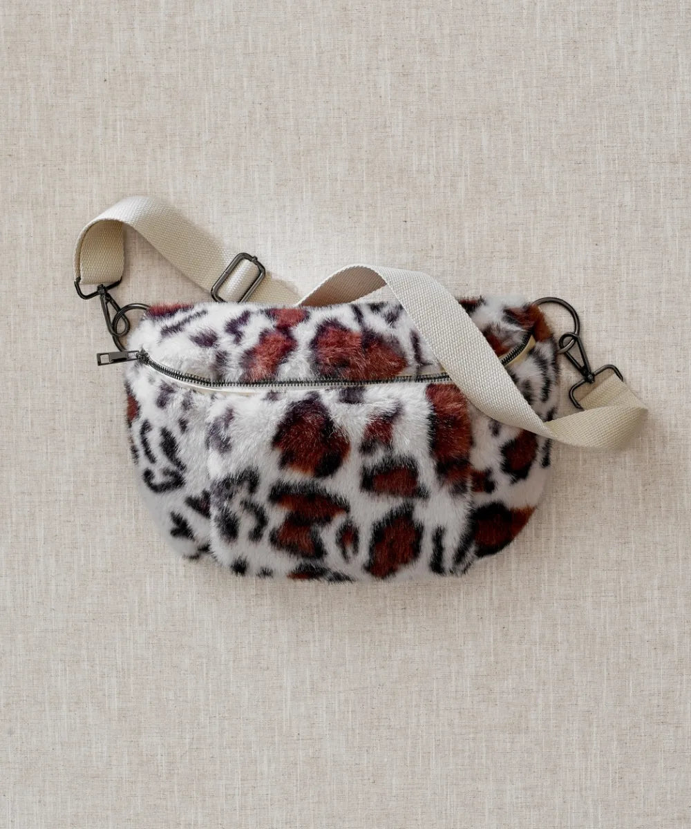 Faux Fur Leopard Bag thumbnail 1