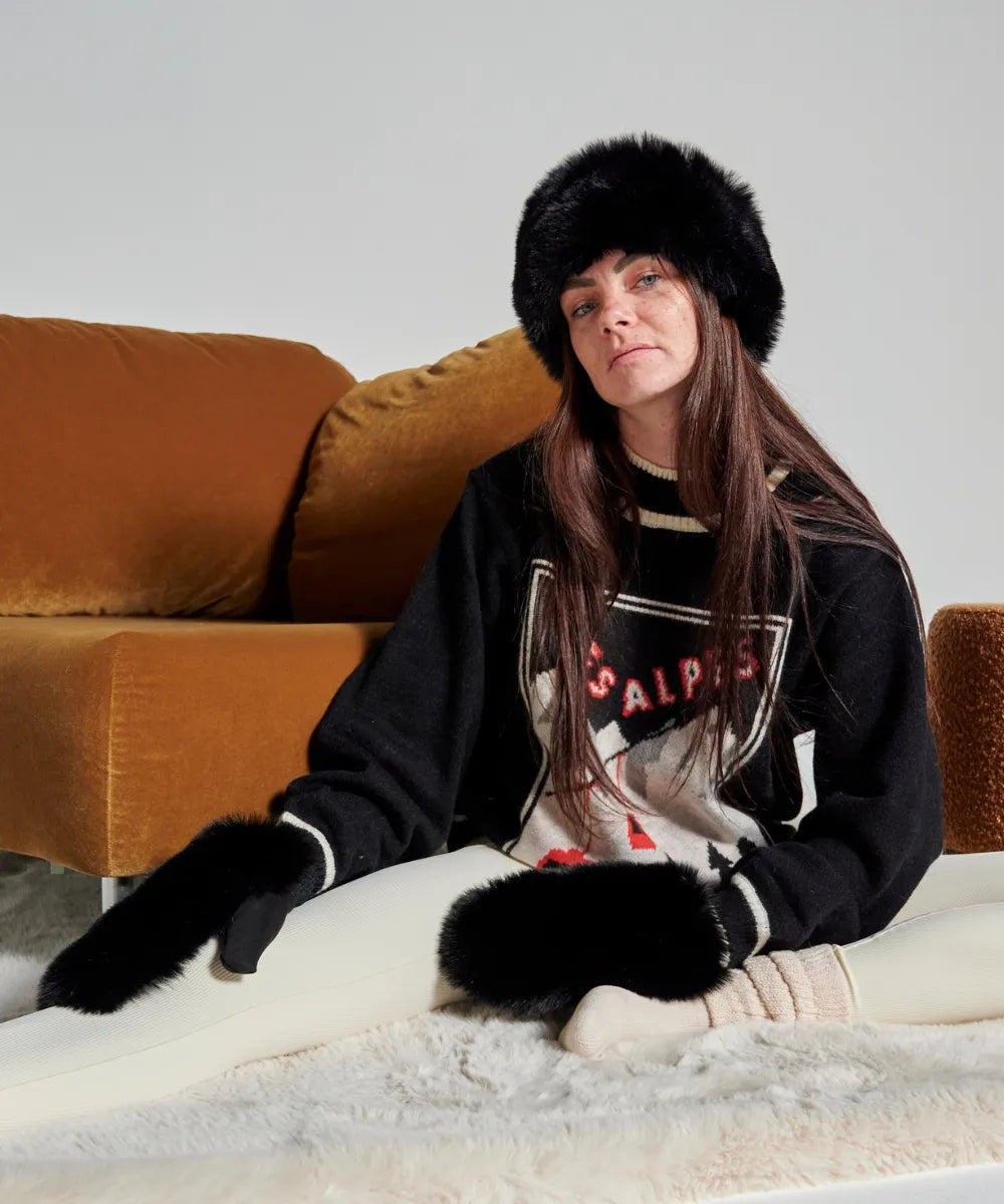 Bandeau Fourrure - Noir thumbnail 6