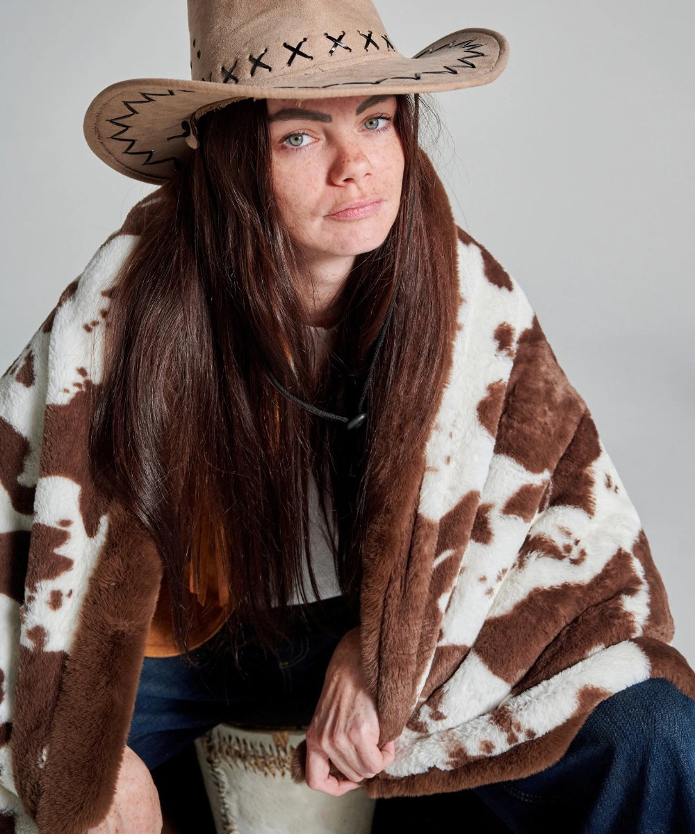 Plaid Fausse Fourrure - Far west thumbnail 3