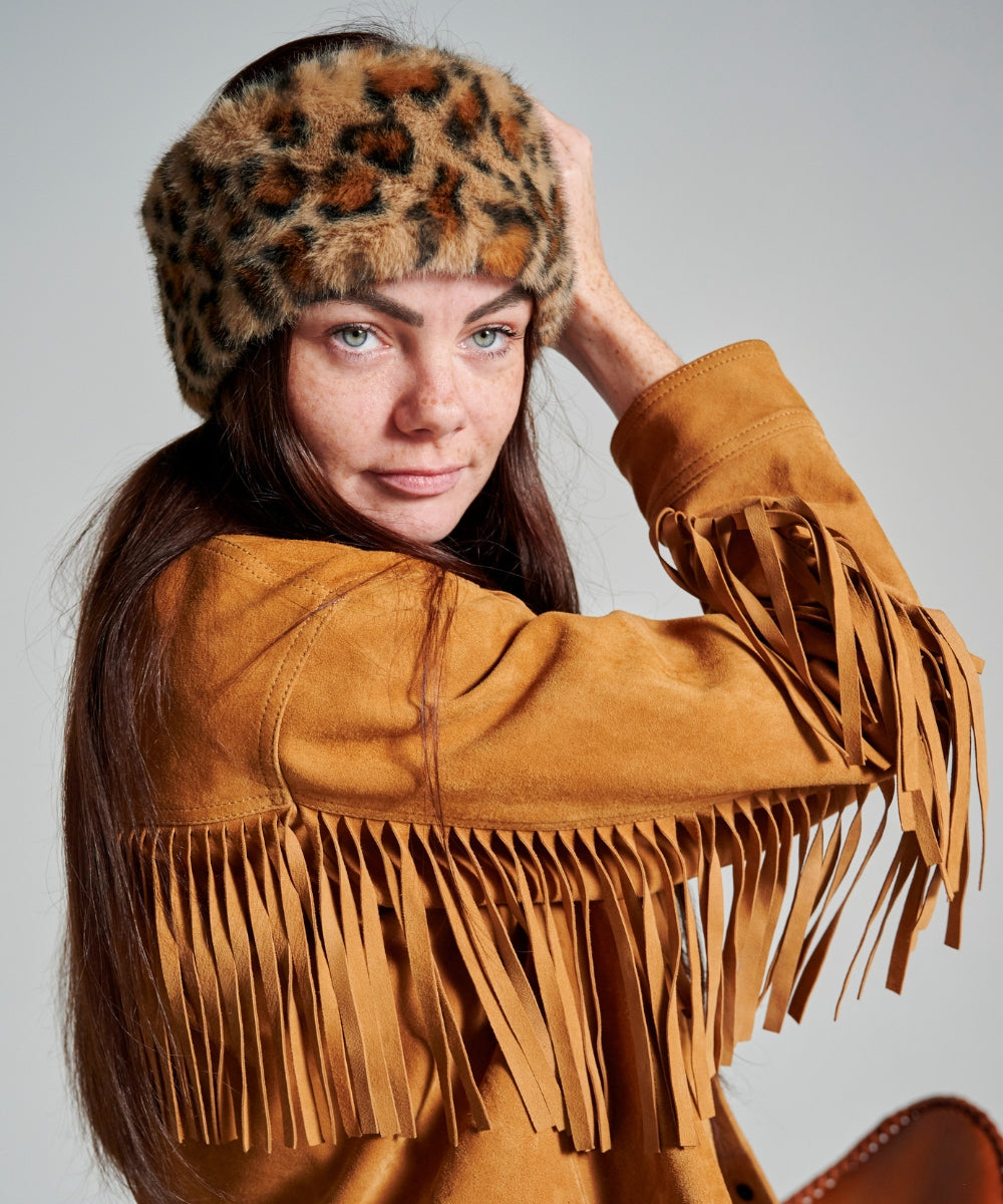 Bandeau Fourrure - Léopard Premium thumbnail 2