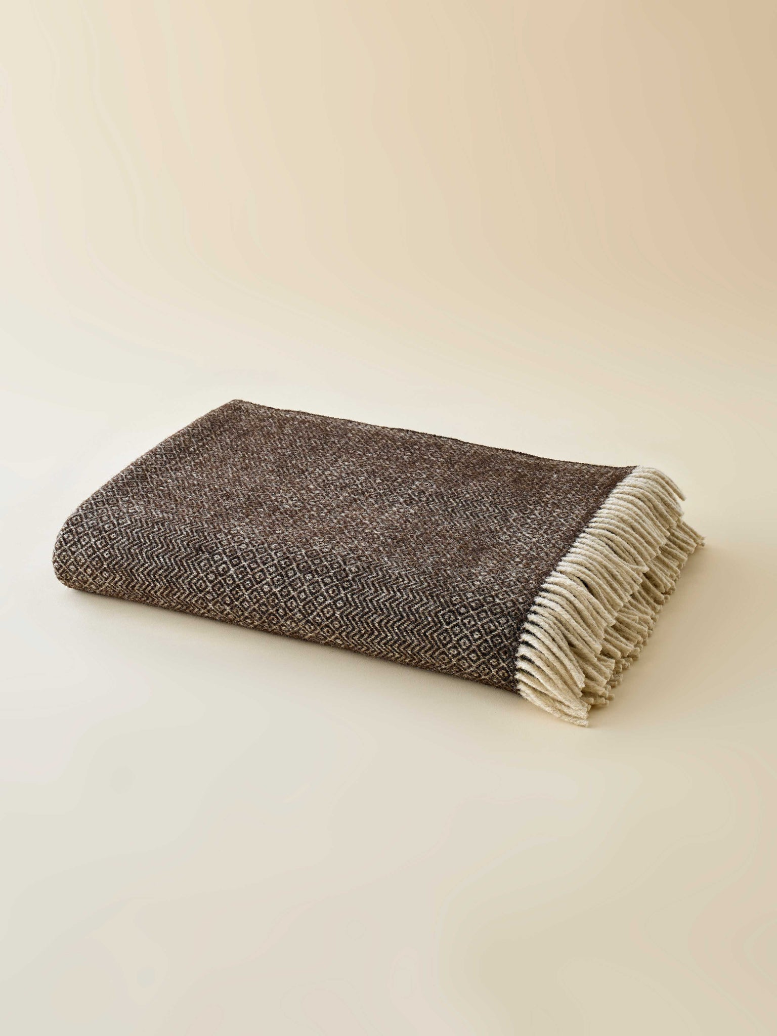 Plaid Laine Faux Unis Noir de Velay thumbnail 4