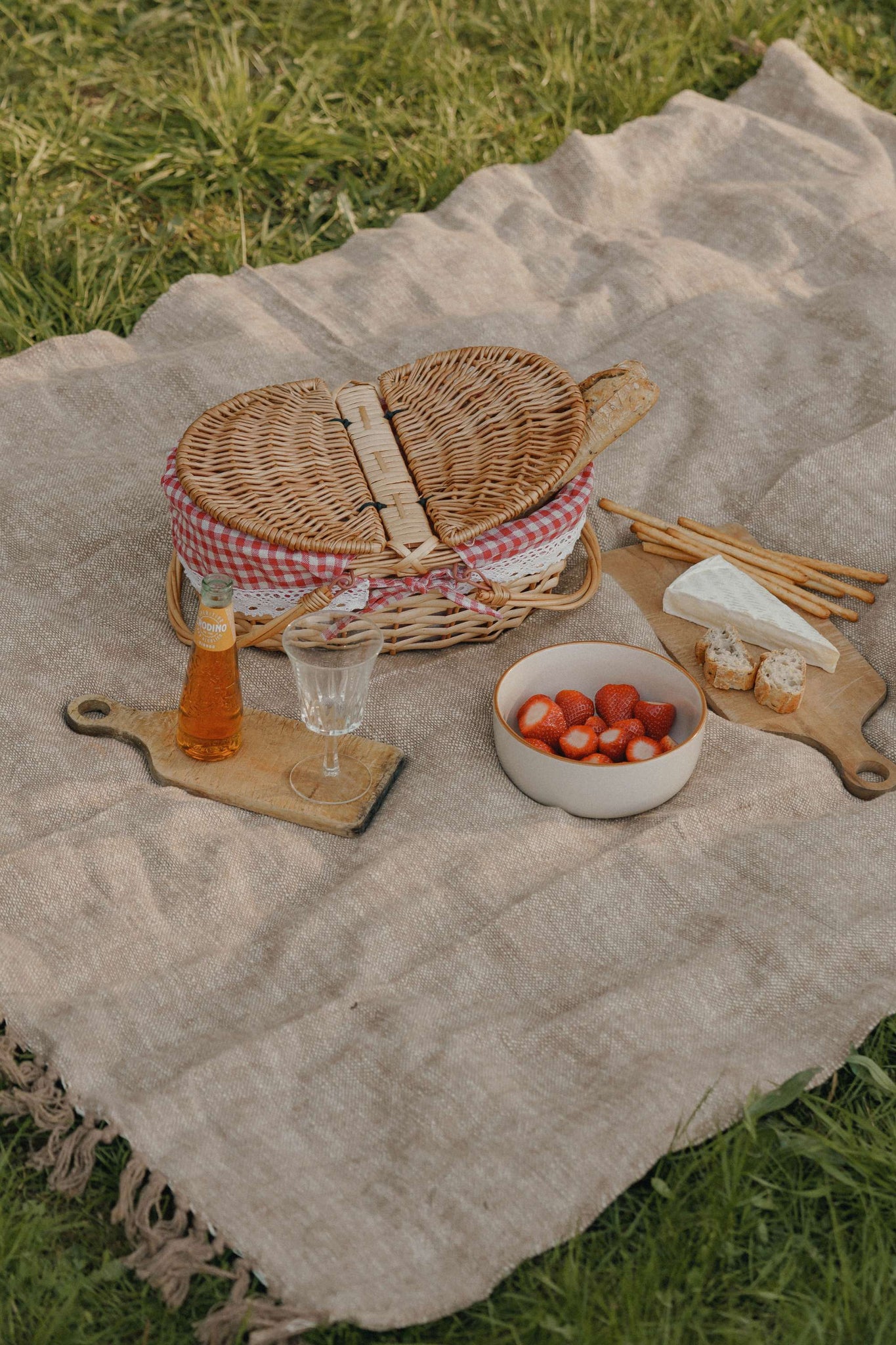 Fouta en Coton Beige thumbnail 7