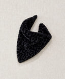 bandana fourrure motif leopard noir