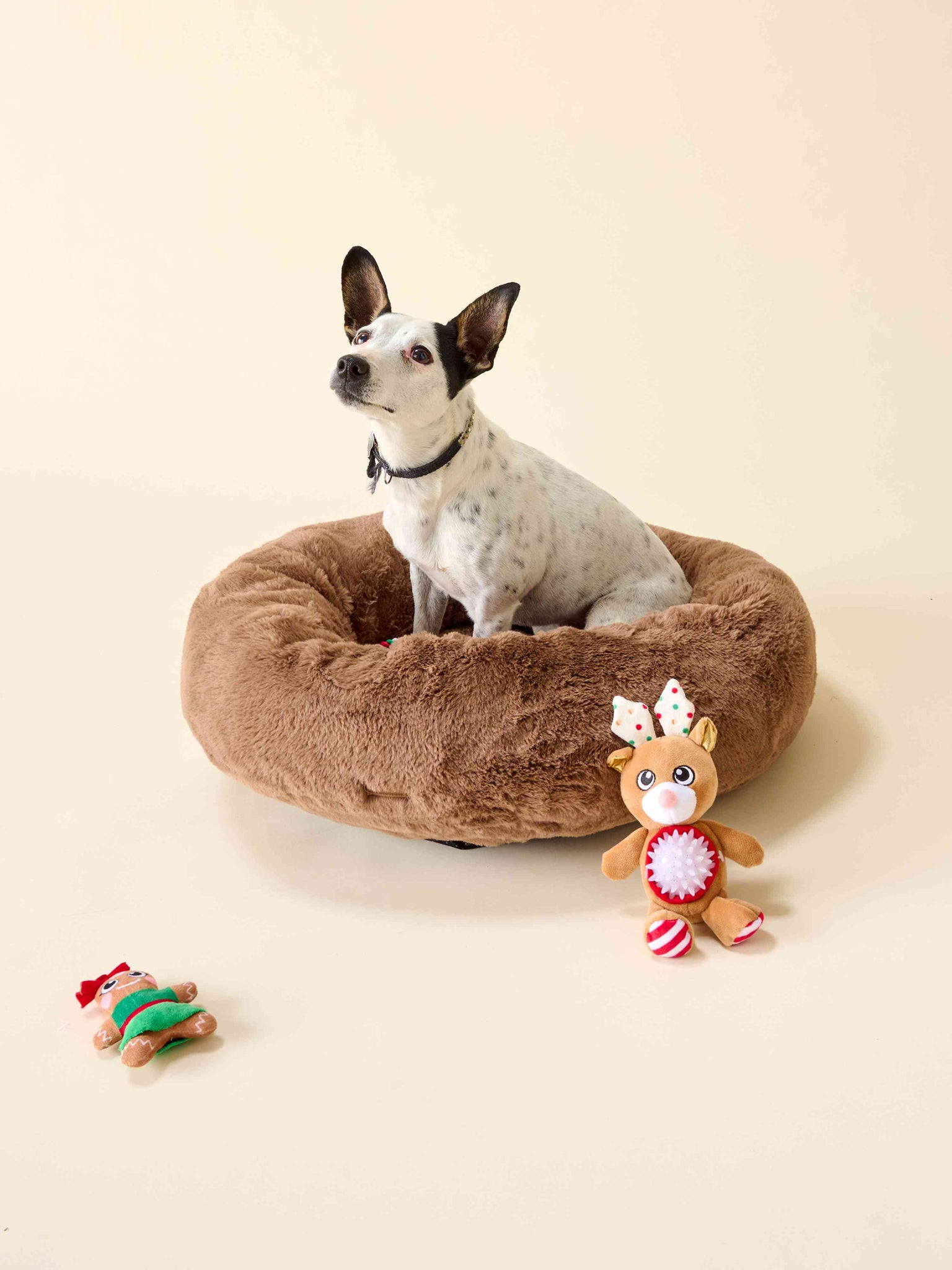 Panier pour chien - Fourrure Marron thumbnail 3