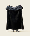 Black Panther Faux Fur Throw