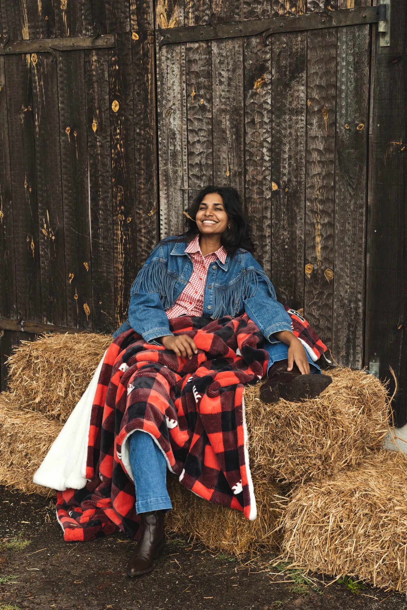 Plaid polaire - Canadien Rouge thumbnail 1