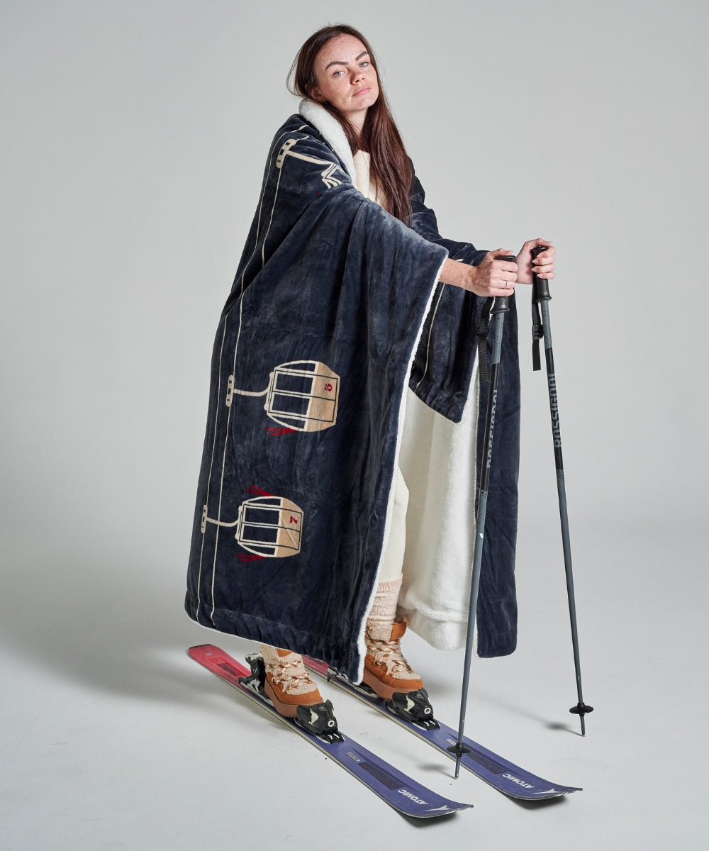 Plaid polaire - Télécabine thumbnail 2