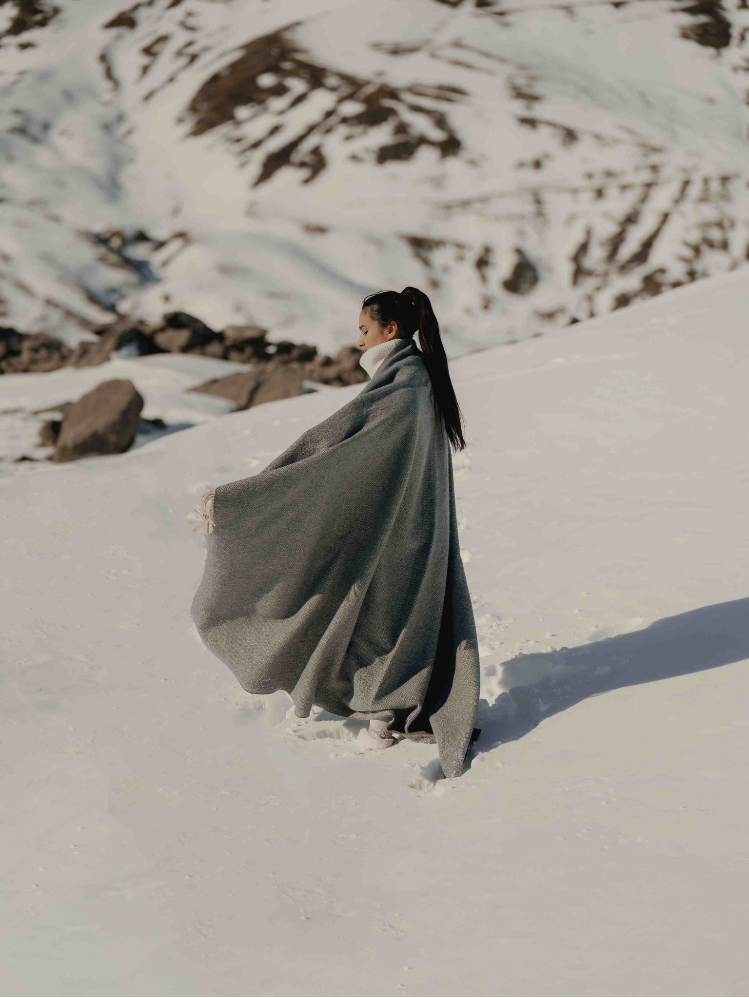 Plaid Laine Faux Unis Acétate thumbnail 1