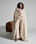 plais fausse fourrure dune beige