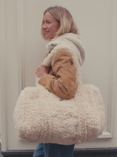 Sac Weekender - Teddy Beige