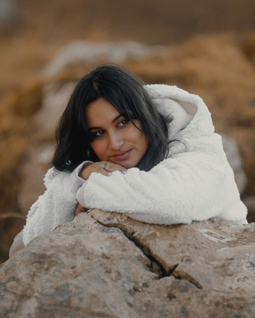 Pull Plaid - Chill Teddy Crème thumbnail 6