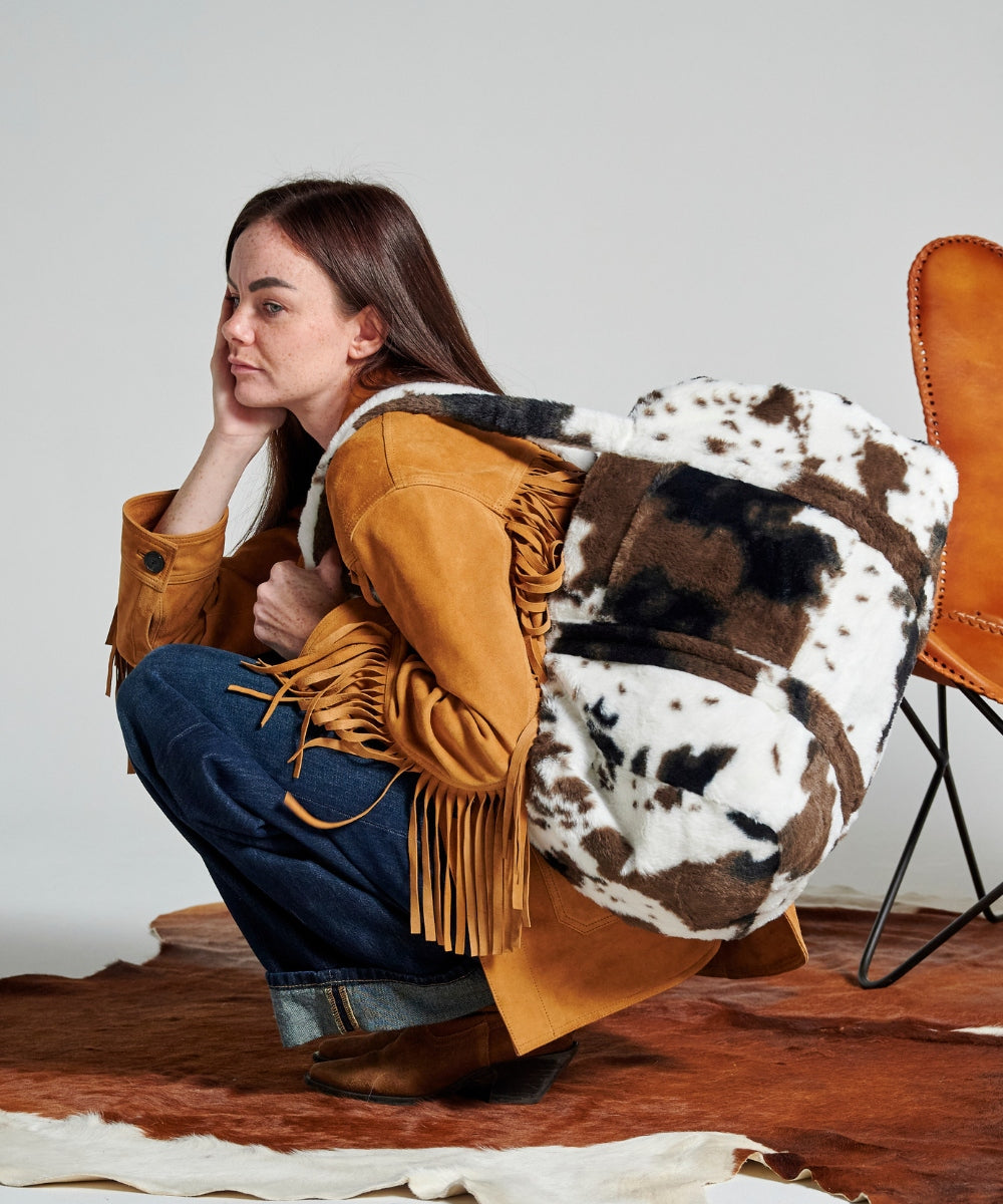 Sac weekender - Vache thumbnail 1