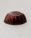 toque fourrure marron