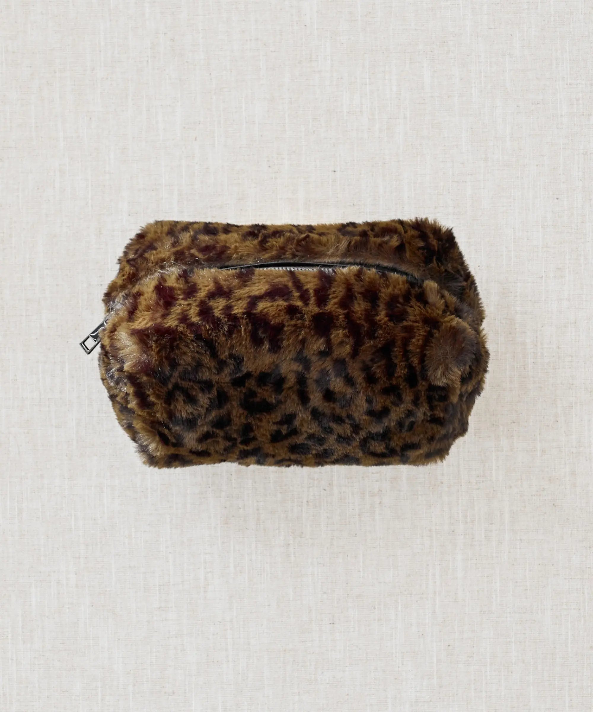 Etui Pelz Leopard kaki