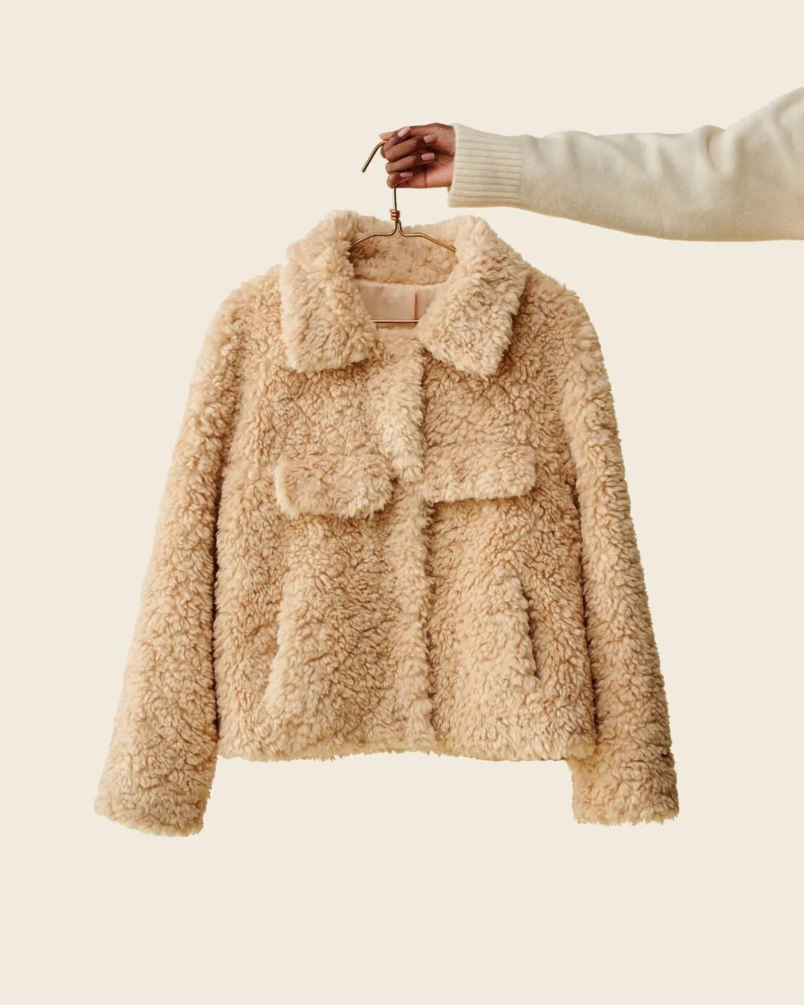 Teddy Bear Kurzjacke - Täubling thumbnail 2